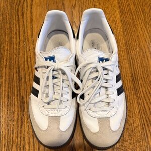 Adidas White and Black Classic Sneakers